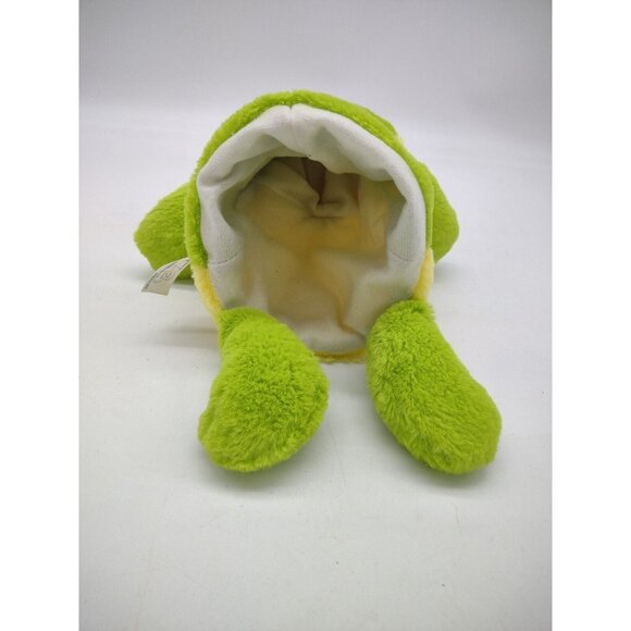 Spark Create Imagine Green Frog 10" inch Plush Hand Puppet Frog Ribbit Sound - Picture 9 of 10